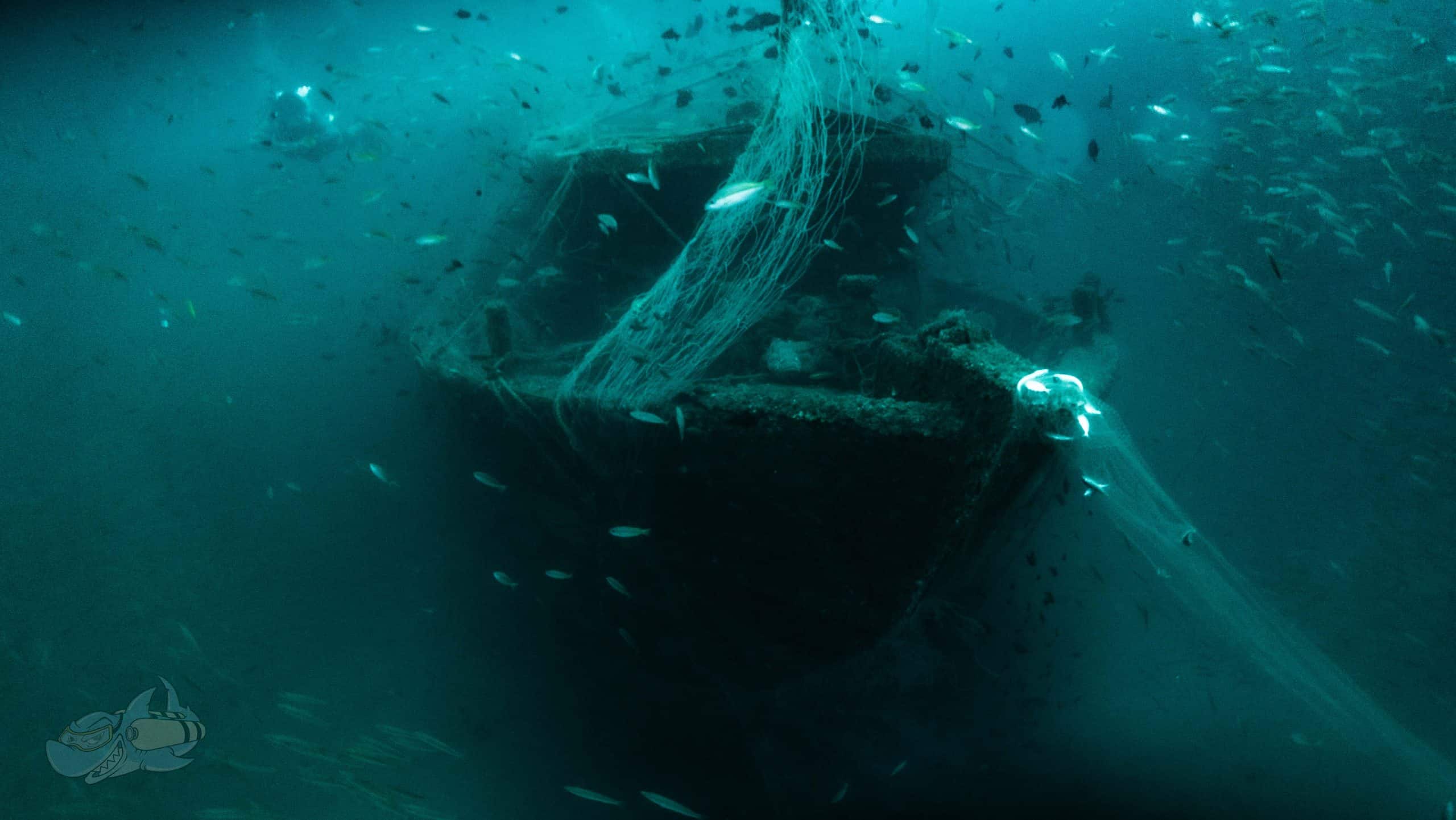 Wreck diving in India 