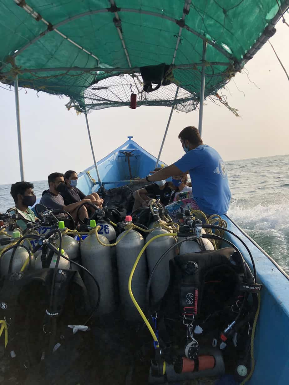 scuba diving in india
