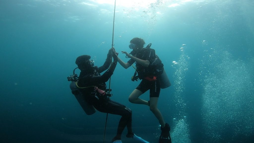 Scuba Diving India - PADI Open Water Course - Temple Adventures