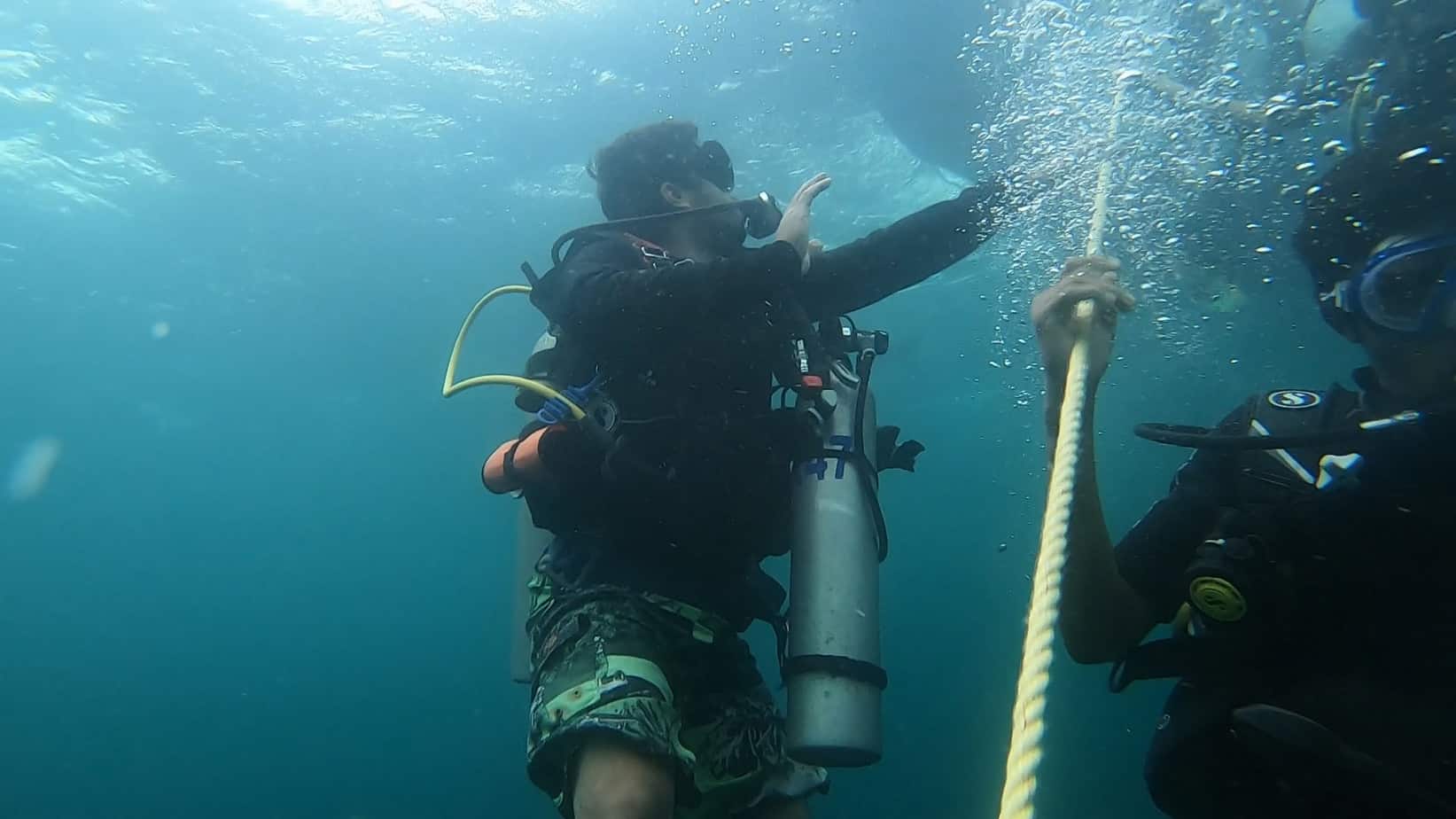 Scuba Diving India - PADI Open Water Course - Temple Adventures