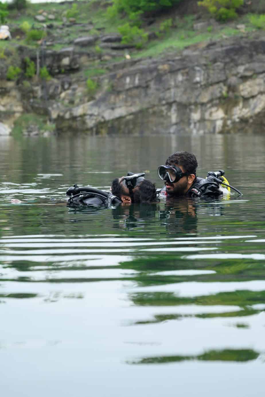 scuba diving in India 