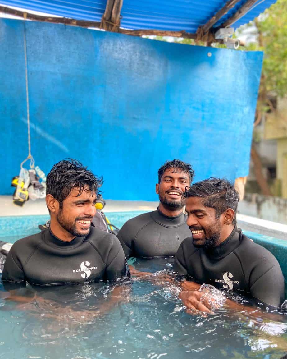 scuba diving in india