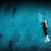 scuba diving and underwater world exploration