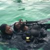 scuba diving and underwater world exploration