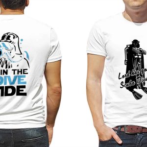 t-shirt for the scuba diver, temple adventures