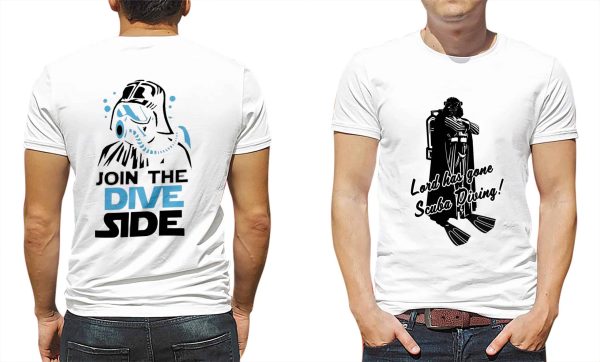 t-shirt for the scuba diver, temple adventures