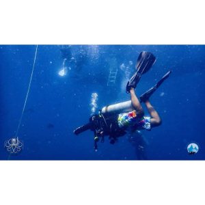 scuba diving and underwater world exploration