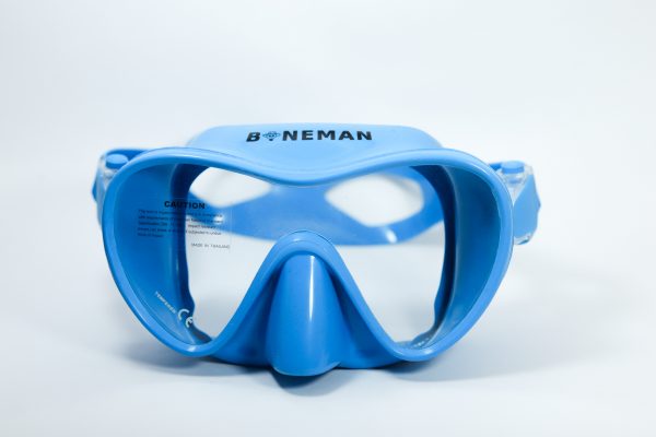 Boneman mask blue