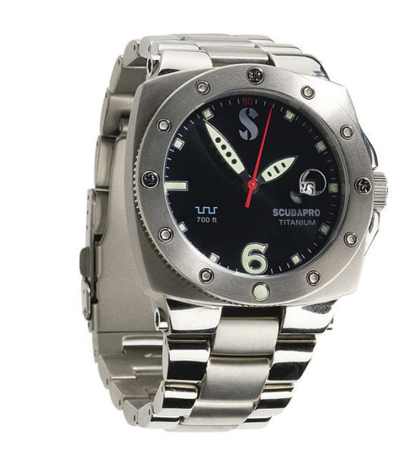 ScubaPro Titanium Watch