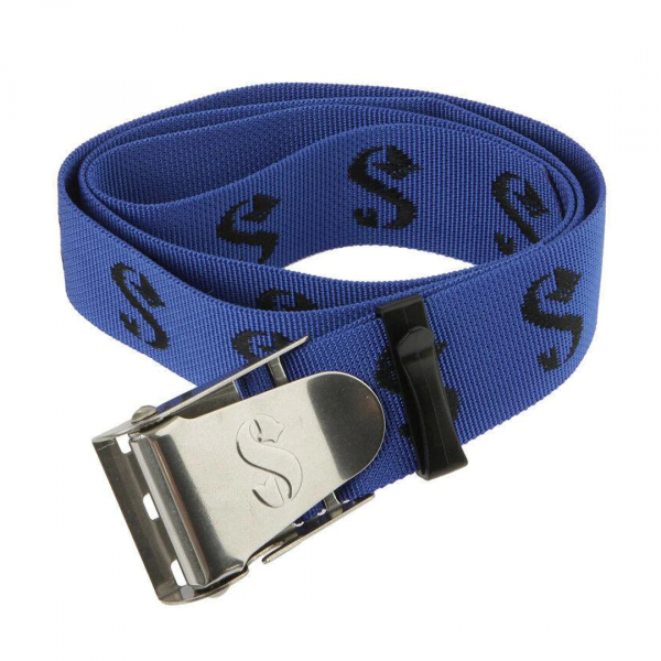 Scubapro Nylon Belt with Stainless Steel Buckle One Size blue color