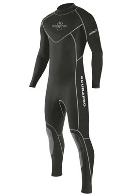 Profile - men Black color for scuba diving