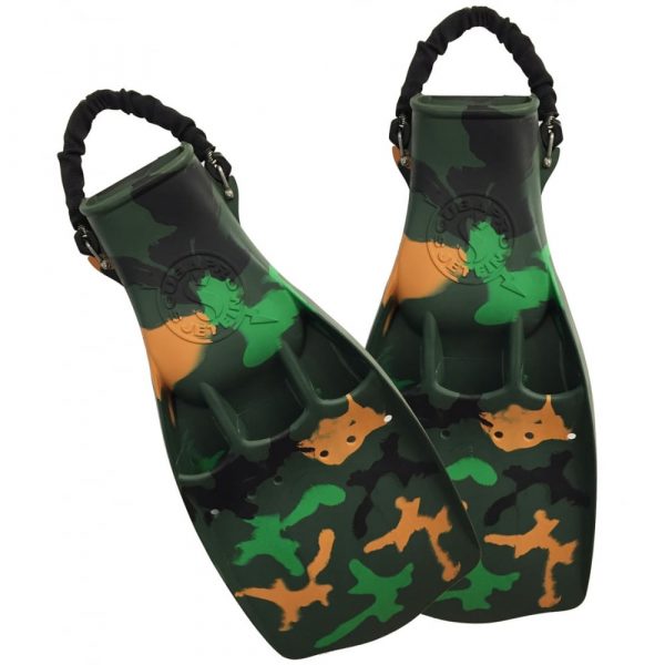 Scubapro camo Jet fin with Spring Heel Strap limited edition